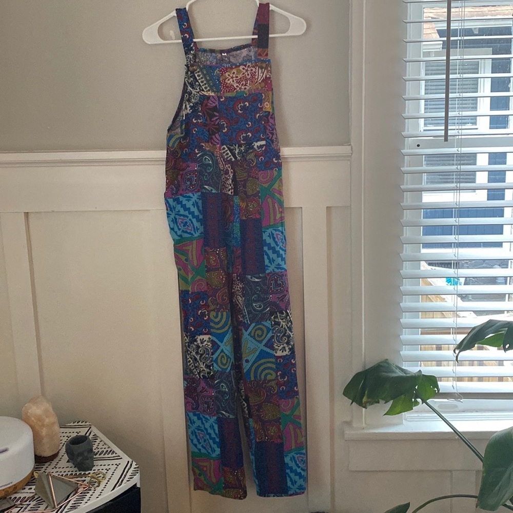 Multicolored Overalls